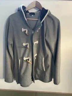 フード付きダッフルコートジャケット Lサイズ