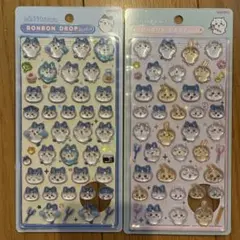 正規品　ボンボンドロップシール　ちいかわ ハチワレ うさぎ　ハチワレ　2枚セット