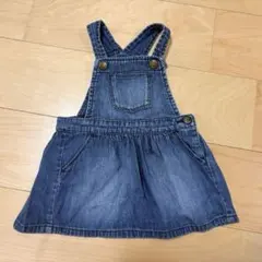 baby GAP デニムオーバーオールスカート 12-18ヶ月