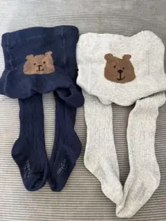 babyGabi ベビータイツ 2足セット 12-24ヶ月