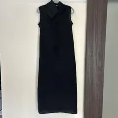 FRAYI.Dノースリーブロングワンピース 黒