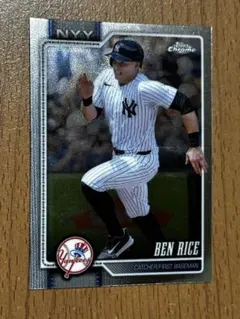 Topps Chrome Ben Rice yankees ヤンキース