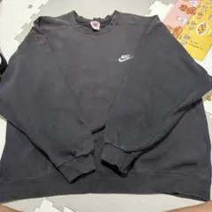 【USA製 90s】NIKE 赤タグ スウェット XL ブラック ヴィンテージ