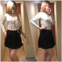 激安最終SALE ナチュラルビューティーベーシック☆バルーンスカート難あり