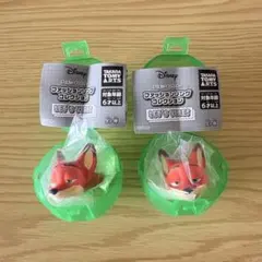 ディズニー ファッションリング　ズートピア　ニック2個セット