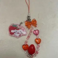 いちご新聞 50周年 限定 シークレットストラップ サンリオ シナモロール