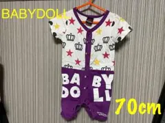 BABYDOLL ミッキー ディズニー コラボ ロンパース 70cm