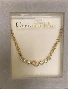 クリスチャンディオール　ネックレス　ビンテージ　未使用品