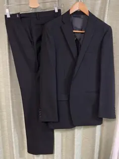 ランバン シルク混 セットアップ スーツ 黒 モヘヤ LANVIN - メルカリ