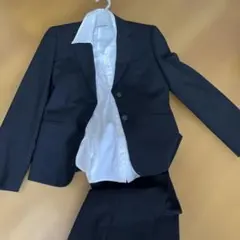 黑色商務西裝（附白襯衫）