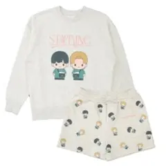 キンプリ ポップアップ ルームウェア スウェット＆ショートパンツセット