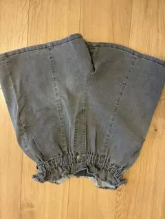 グレー ハーフパンツ