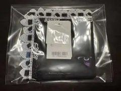 近沢レース店　おにぎり　タオルハンカチ　ブラックのサムネイル