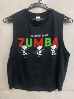 ZUMBA PEANUTS スヌーピータンクトップ XS
