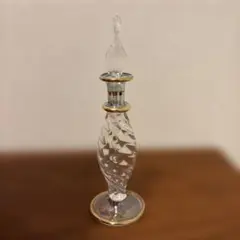 The perfume oil factory 香水瓶　エジプト　クリア　ブルー