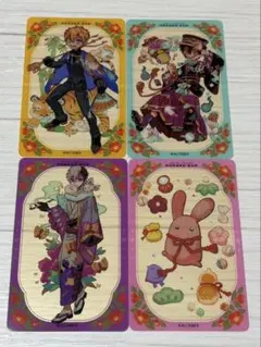 地縛少年花子くん 10周年記念ミュージアム トレーディングクリアカード4枚セット