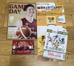 越谷アルファーズ　クリスマスカード　アルファマンステッカー