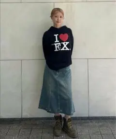 Oriens JOURNAL STANDARD アイレットデニムスカート