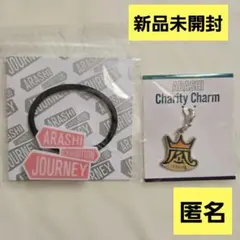 【新品未開封】嵐　チャリティーチャーム　嵐を旅する展示会　ヘアゴム