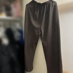 しまむら　Lutique ブラウン プリーツパンツ Mサイズ