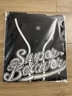 SUPER BEAVER ベースボールシャツ ブラック Mサイズ - メルカリ
