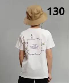 【極美品】THE NORTH FACE Tシャツ 130 白