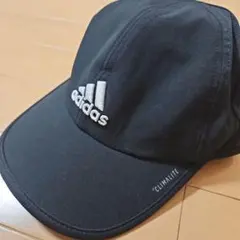 adidas CLIMALITE キャップ ブラック　テニス　陸上　野球　部活のサムネイル