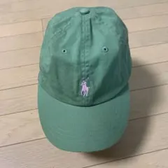 POLO 緑色 ベースボールキャップ