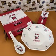 ハローキティ チャーハンザラスプーンセット