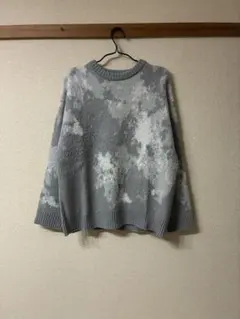 【セール】CLEL モヘアブレンド シャギーデザインニットS