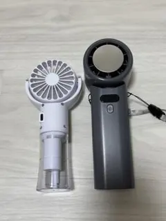 2個セット冷却プレート ハンディファン 10000mAhバッテリー搭載