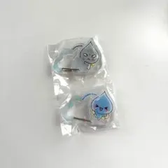 しずくちゃん　どろろん　カラビナ　カプセルトイ 2個セット