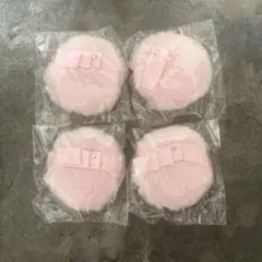 ボディーパウダーパフ　4点セット