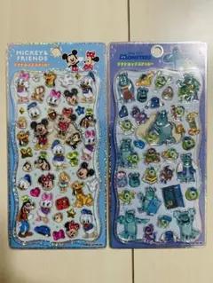 プチドロップステッカー 2種セット ミッキー＆フレンズ モンスターズインクのサムネイル