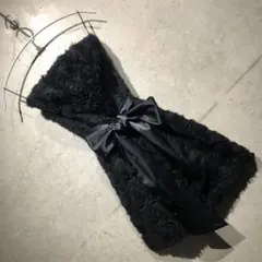 LOULOU WILLOUGHBY リボン付チューブトップワンピース