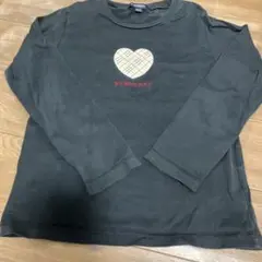 BURBERRY 長袖カットソー ブラック 130A