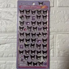 【国内正規品】Kuromi ボンボンドロップミニシール