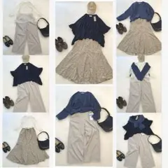 新品あり 大人可愛い 5点 コーデ売り 綺麗め カジュアル 通勤服 L LL