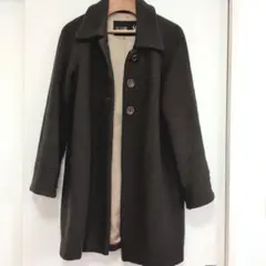 laboratory work ダークブラウン ロングコートのサムネイル