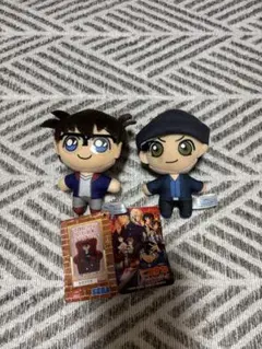 名探偵コナン キーチェーンマスコット 緋色の弾丸 赤井秀一 コナン 2点セット