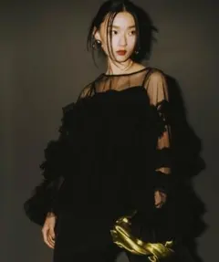 ANDRESD decorative tulle tops