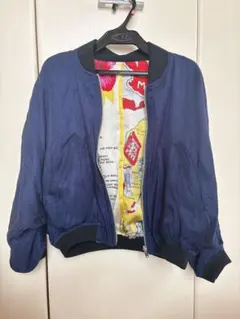 ネイビーブルゾン