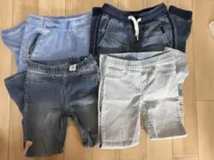 H&M ジョガーパンツ2点　デニムレギンス2点