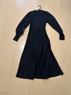 ブラック ロングワンピースKOBE LETTUCE