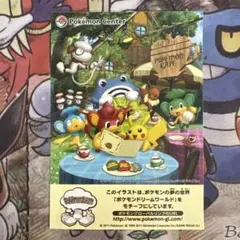 ポケモンカフェ　イラストステッカー