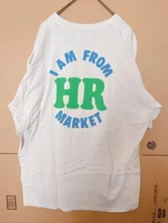 ハリウッドランチマーケット HRM バックプリント ロゴTシャツ 未使用品 
