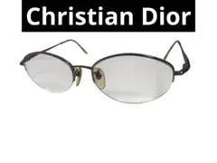 Christian Dior メガネ　眼鏡　度入り　CDロゴ ピンクフレーム