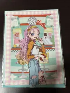 初音ミク　キャンドゥ　クリアファイル　巡音ルカ