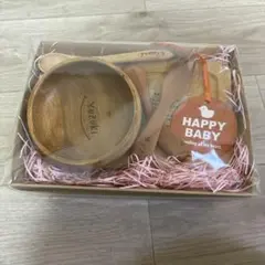 新品　天然木の食器　5点セット