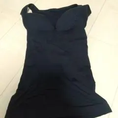ブラック ボディスーツ カップ付き